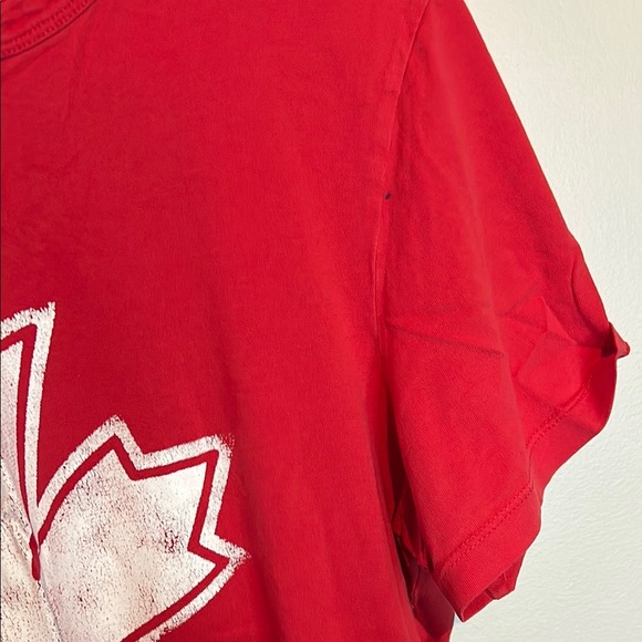 Joe Fresh Vibrant Red Tee - Picture 4 of 8